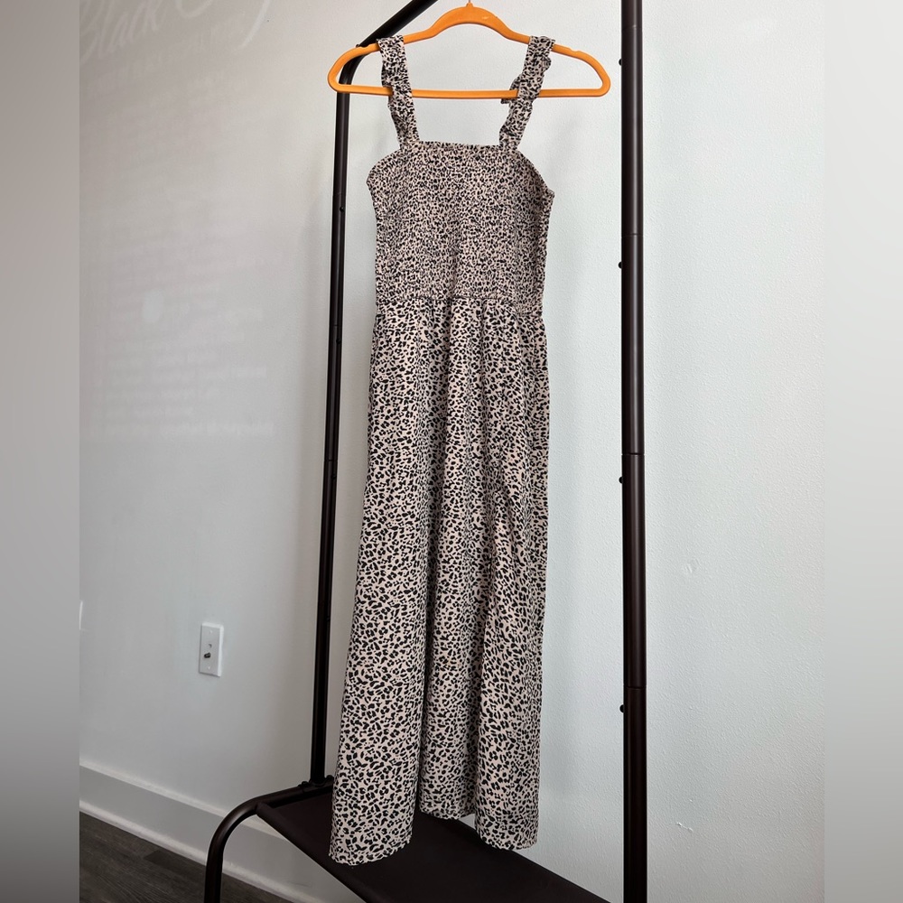 Midi cheetah dress